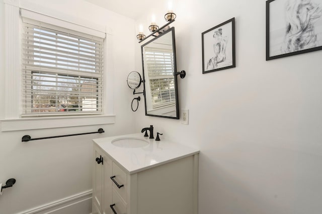 46860 Shelby Rd, Michigan, MI 48317 - bathroom featuring vanity and healthy amount of natural light
