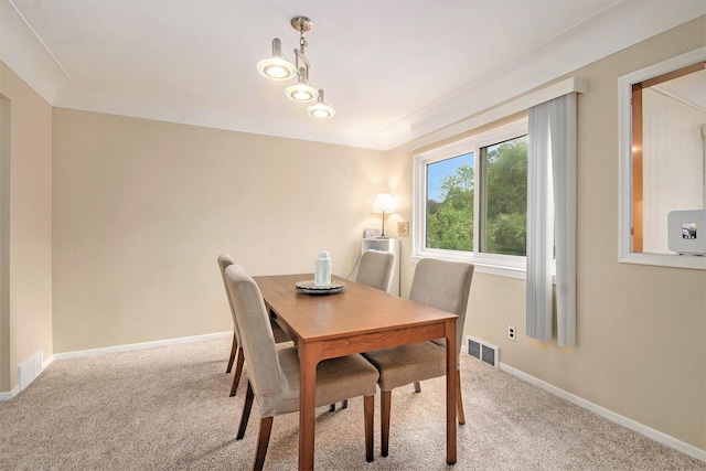 4014 Orchard Crest Dr, West Bloomfield, MI 48322 - dining space featuring carpet flooring and baseboards