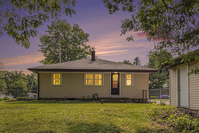 130 Woodway Ave, Battle Creek, MI 49014 - view of front of home featuring a chimney and a shingled roof