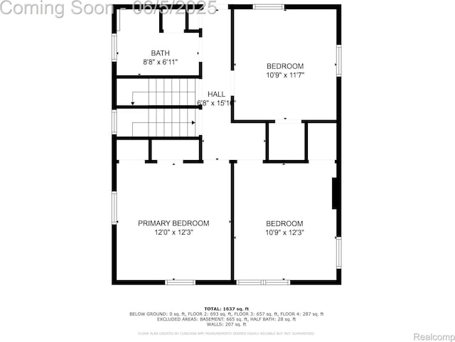 14953 Winthrop St, Detroit, MI 48227 - home floor plan