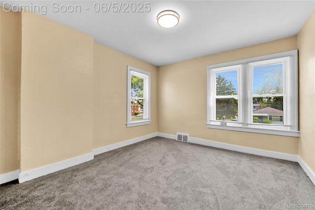 14953 Winthrop St, Detroit, MI 48227 - empty room with healthy amount of natural light, carpet, and baseboards