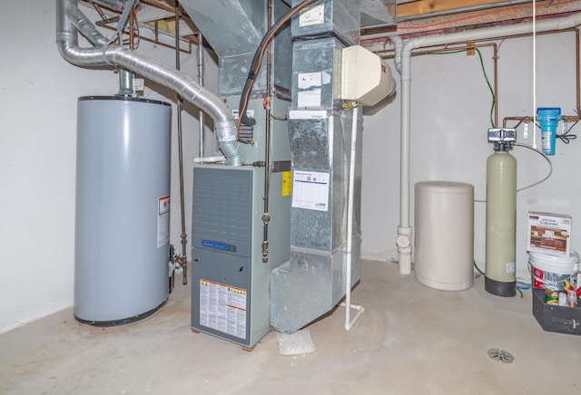 392 Woodfield Square Ln, Brighton, MI 48116 - utilities featuring water heater and heating unit