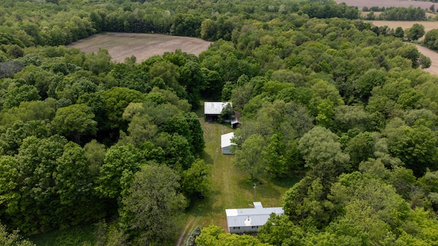 5125 S 148th Ave, Hesperia, MI 49421 - aerial view of a heavily wooded area