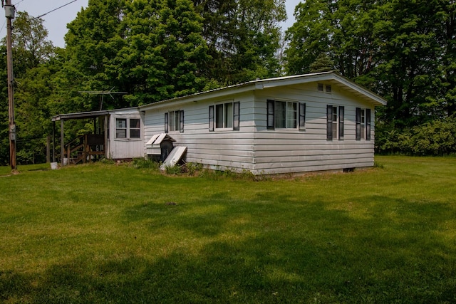 5125 S 148th Ave, Hesperia, MI 49421 - view of front facade featuring a front yard