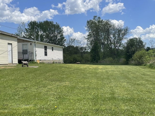 8295 Mccain Rd, Parma, MI 49269 - view of grassy yard