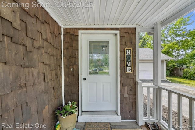 8921 Lake Rd, Grosse Ile, MI 48138 - view of exterior entry