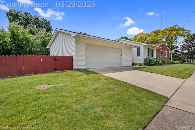1356 N Selfridge Blvd, Clawson, MI 48017 - view of front of property with an attached garage and driveway