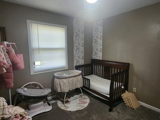 661 W Michigan Rd, Twin Lake, MI 49457 - bedroom featuring carpet and baseboards