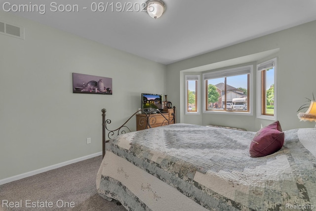 15719 Greenview, Fraser, MI 48026 - carpeted bedroom with baseboards