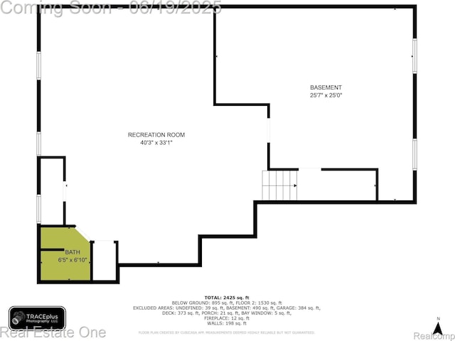 15719 Greenview, Fraser, MI 48026 - view of floor plan / room layout