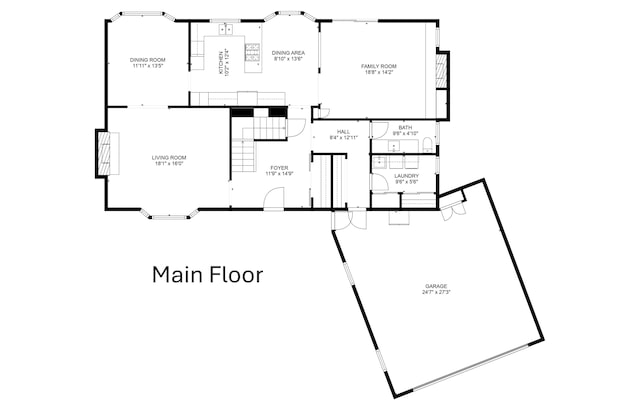 6872 Forest Valley Dr SE, Grand Rapids, MI 49546 - property floor plan