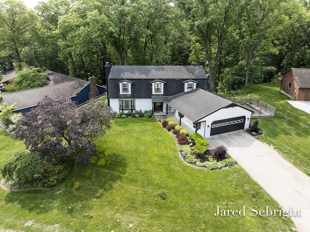 6872 Forest Valley Dr SE, Grand Rapids, MI 49546 - view from above of property