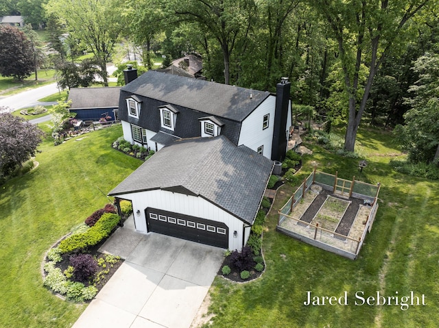 6872 Forest Valley Dr SE, Grand Rapids, MI 49546 - view from above of property