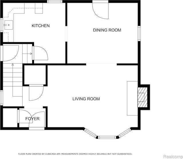 3951 Devonshire Rd, Detroit, MI 48224 - floor plan / room layout
