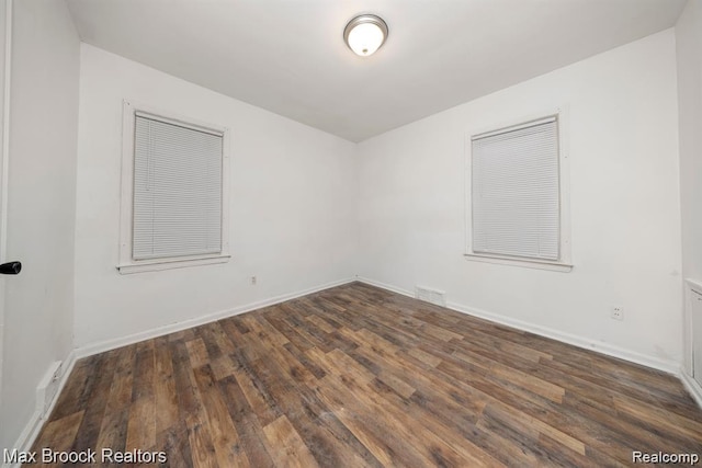 17187 Vaughan St, Detroit, MI 48219 - unfurnished room with wood finished floors and baseboards