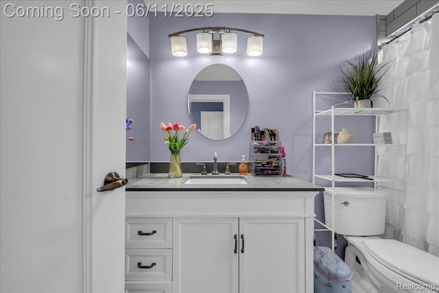1001 W Jefferson Ave Unit 2I, Detroit, MI 48226 - full bathroom featuring vanity and toilet