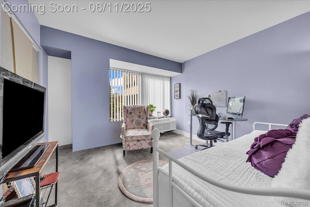 1001 W Jefferson Ave Unit 2I, Detroit, MI 48226 - view of carpeted bedroom