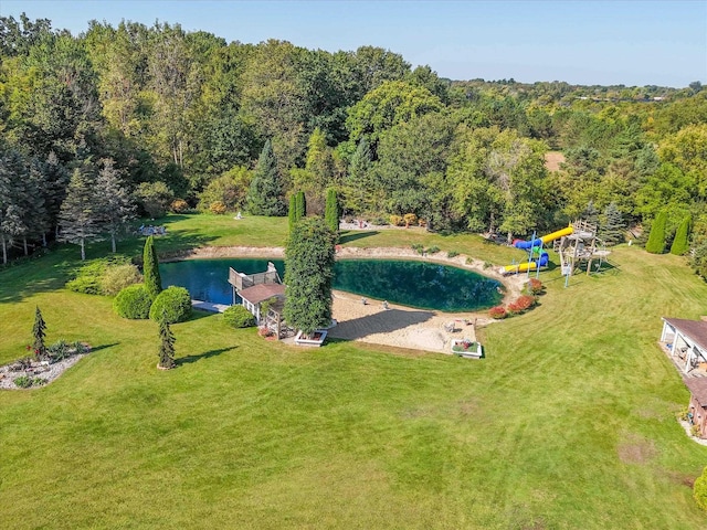 5379 N Irish Rd, Davison, MI 48423 - drone / aerial view of a forest
