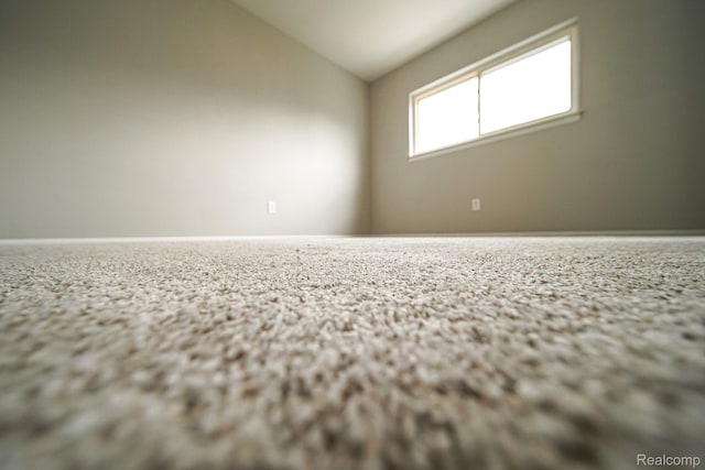16282 Evergreen Ave, Eastpointe, MI 48021 - empty room featuring lofted ceiling
