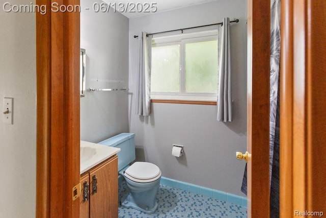 32702 Winona St, Westland, MI 48185 - half bathroom featuring toilet and vanity