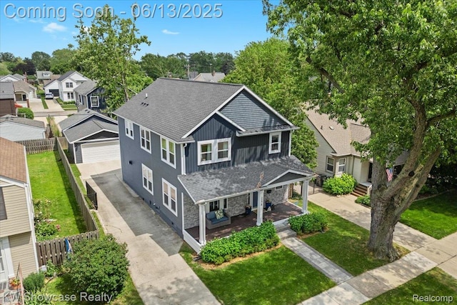 3278 Tyler Ave, Berkley, MI 48072 - aerial view of residential area