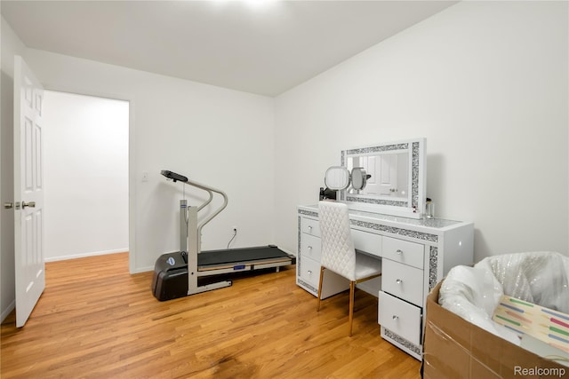 37288 Vernon Dr, Sterling Heights, MI 48310 - home office featuring light wood-style floors and baseboards