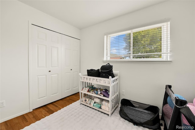 37288 Vernon Dr, Sterling Heights, MI 48310 - bedroom featuring wood finished floors and a closet
