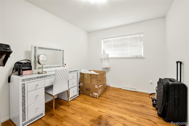 37288 Vernon Dr, Sterling Heights, MI 48310 - home office with light wood-style flooring and baseboards