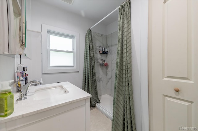 29899 E River Rd, Grosse Ile, MI 48138 - full bath featuring vanity and a shower stall