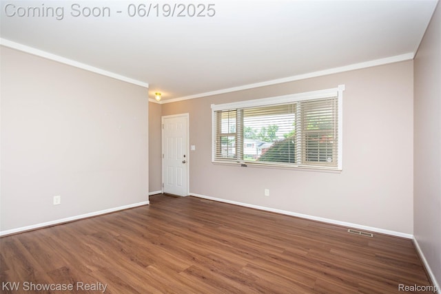 30731 Middlebury St, Westland, MI 48186 - spare room with wood finished floors and ornamental molding