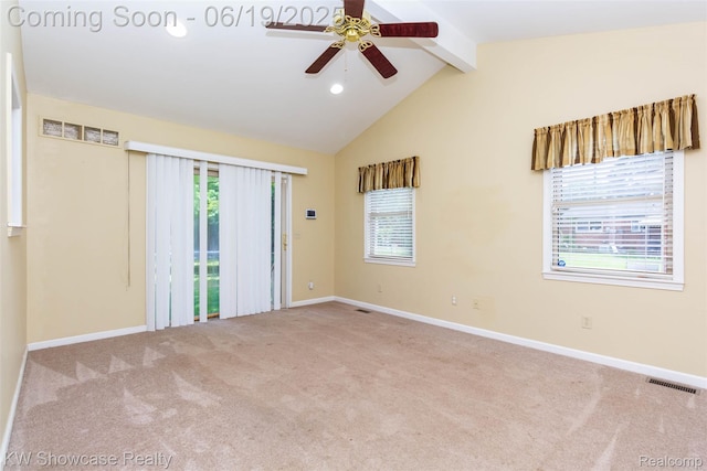 30731 Middlebury St, Westland, MI 48186 - unfurnished room with carpet, a ceiling fan, and recessed lighting