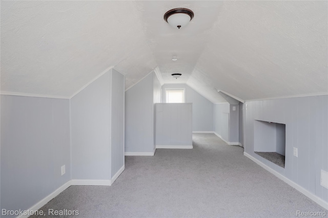 23123 Lambrecht Ave, Eastpointe, MI 48021 - bonus room featuring carpet, baseboards, and vaulted ceiling