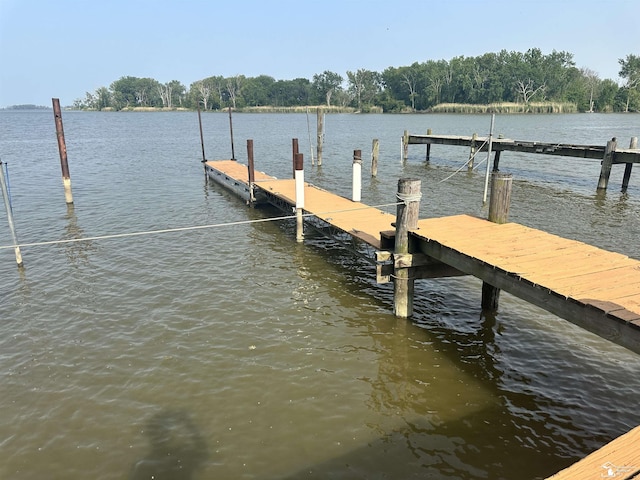 3117 Morin Point St, Erie, MI 48133 - dock area with a water view