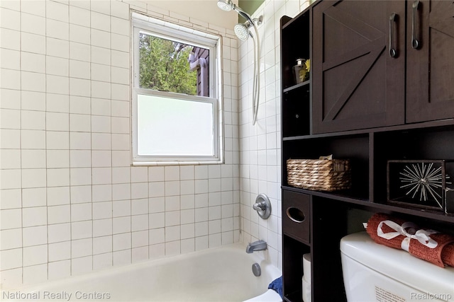 17710 Trinity St, Detroit, MI 48219 - bathroom with toilet and bathing tub / shower combination