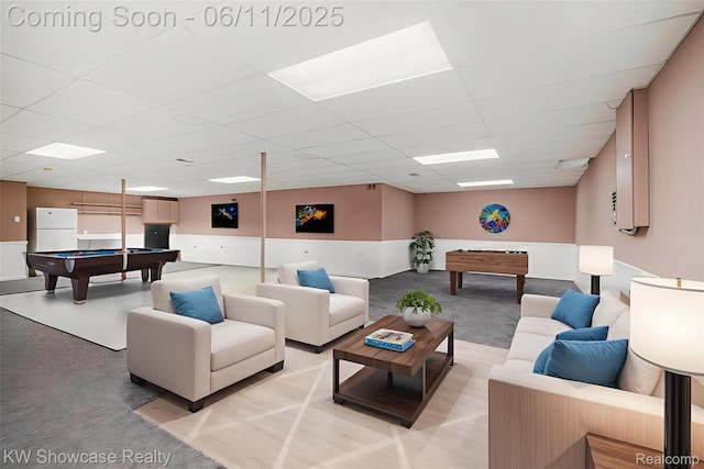 3675 S Commerce Rd, Commerce Twp, MI 48390 - building lobby featuring a paneled ceiling