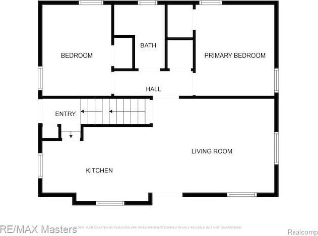 17772 Clark St, Riverview, MI 48193 - floor plan / room layout