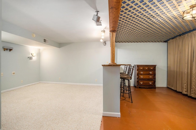 802 Kay St, Otsego, MI 49078 - finished basement featuring baseboards