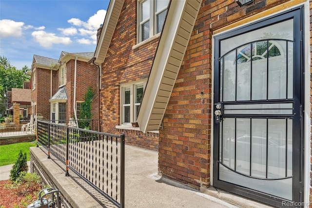 4835 Bedford St, Detroit, MI 48224 - property entrance with brick siding