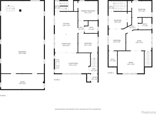4835 Bedford St, Detroit, MI 48224 - floor plan / room layout