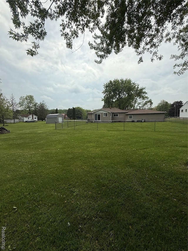 3454 Pine St, Hale, MI 48739 - view of yard with an outbuilding