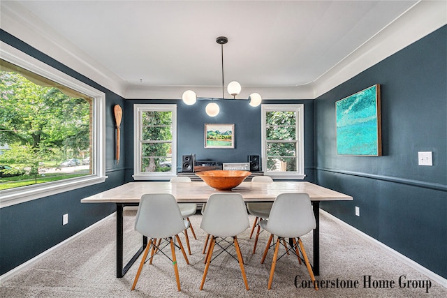 2308 Godwin Ave SE, Grand Rapids, MI 49507 - carpeted dining room with baseboards