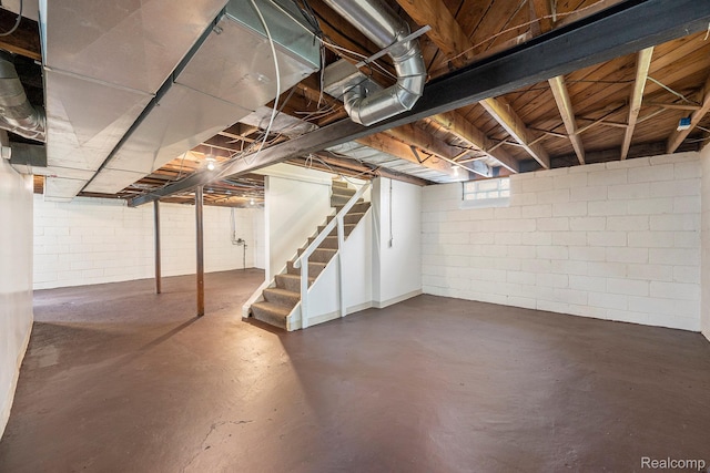 18930 Curtis St, Highland Park, MI 48219 - basement featuring stairway