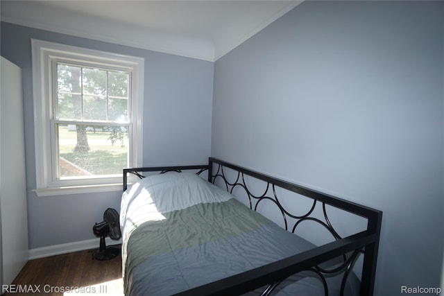 20375 Sumpter Rd, Belleville, MI 48111 - bedroom with wood finished floors and baseboards