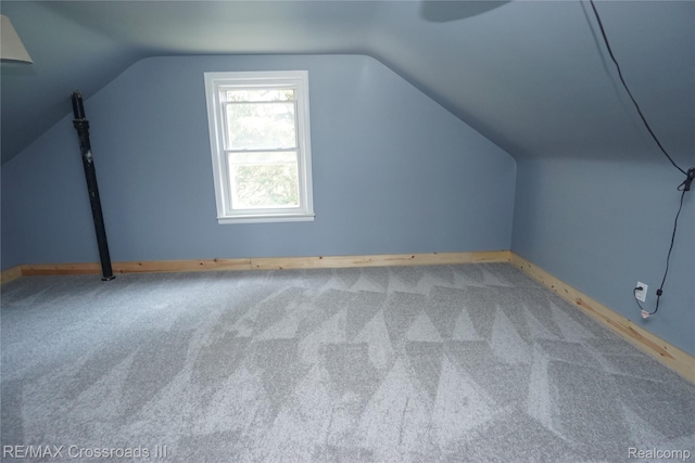 20375 Sumpter Rd, Belleville, MI 48111 - bonus room featuring lofted ceiling and carpet flooring