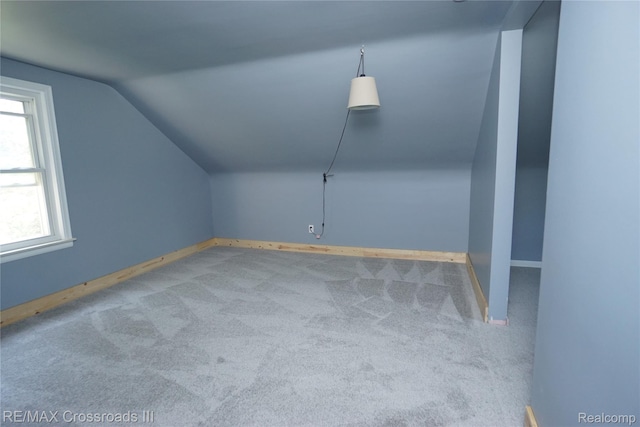 20375 Sumpter Rd, Belleville, MI 48111 - bonus room featuring lofted ceiling and carpet flooring