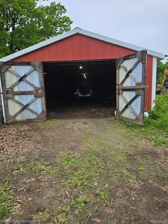 20375 Sumpter Rd, Belleville, MI 48111 - view of pole building