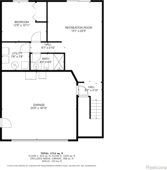 1015 Timber Ridge Ct, Grand Blanc, MI 48439 - floor plan / room layout