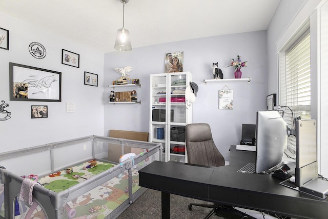 82 Dickens St, Spring Arbor, MI 49283 - view of carpeted office