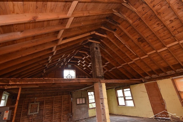 2114 Walter Rd, Beaverton, MI 48612 - view of unfinished attic
