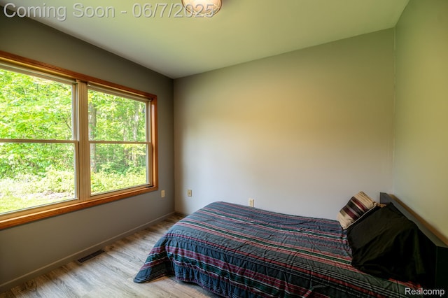 3591 Curry Rd, Caro, MI 48723 - bedroom with light wood finished floors and baseboards